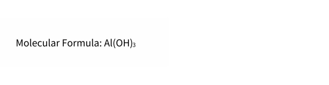 High Whiteness Aluminum Hydroxide for Filler High Whiteness Aluminum Hydroxide for Filler
