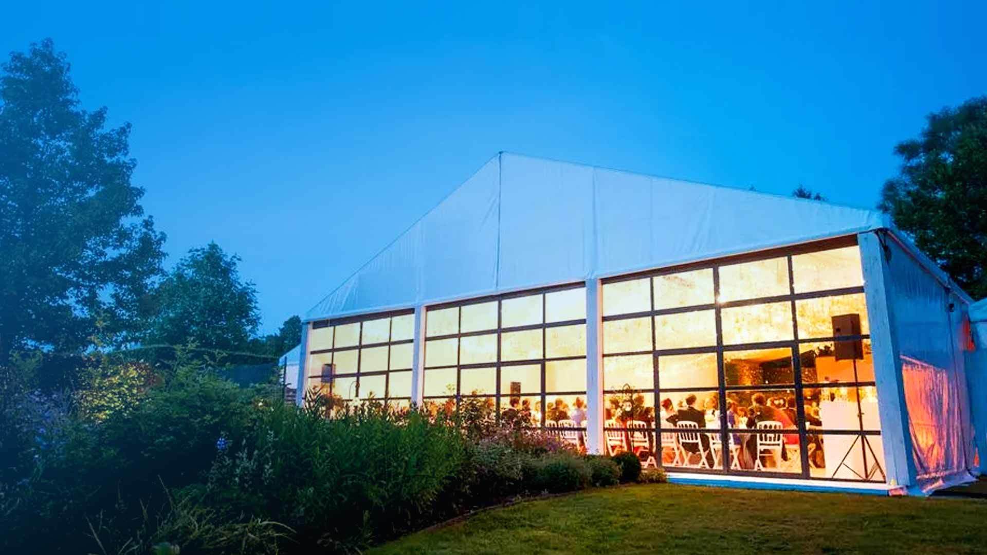 STORAGE WEDDING TENT