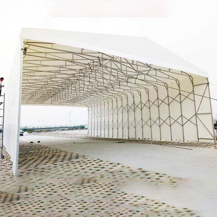 Sliding shed