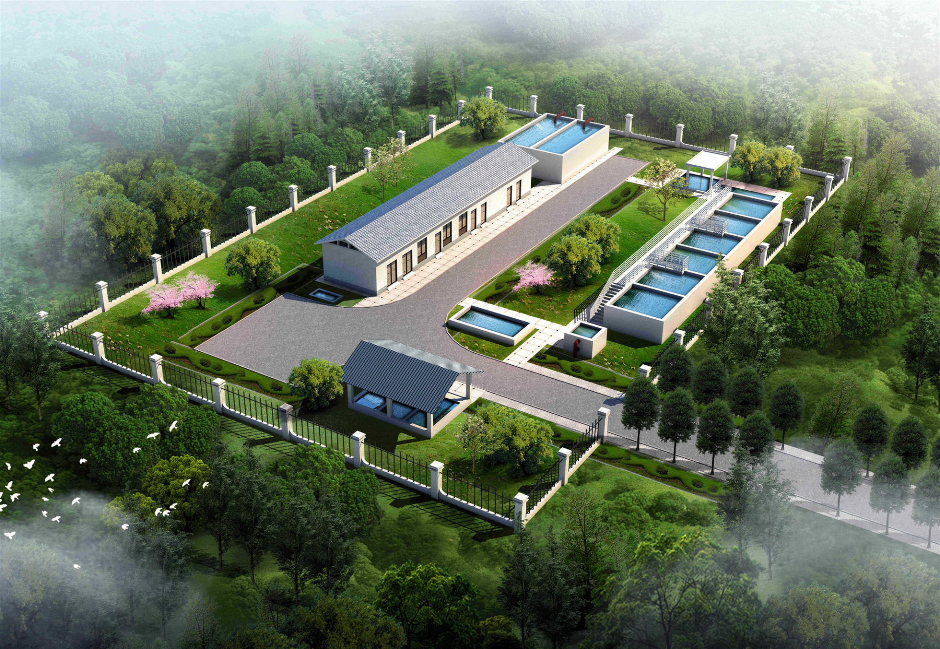 重慶市北碚區(qū)水土污水處理廠廠區(qū)土建及安裝工程