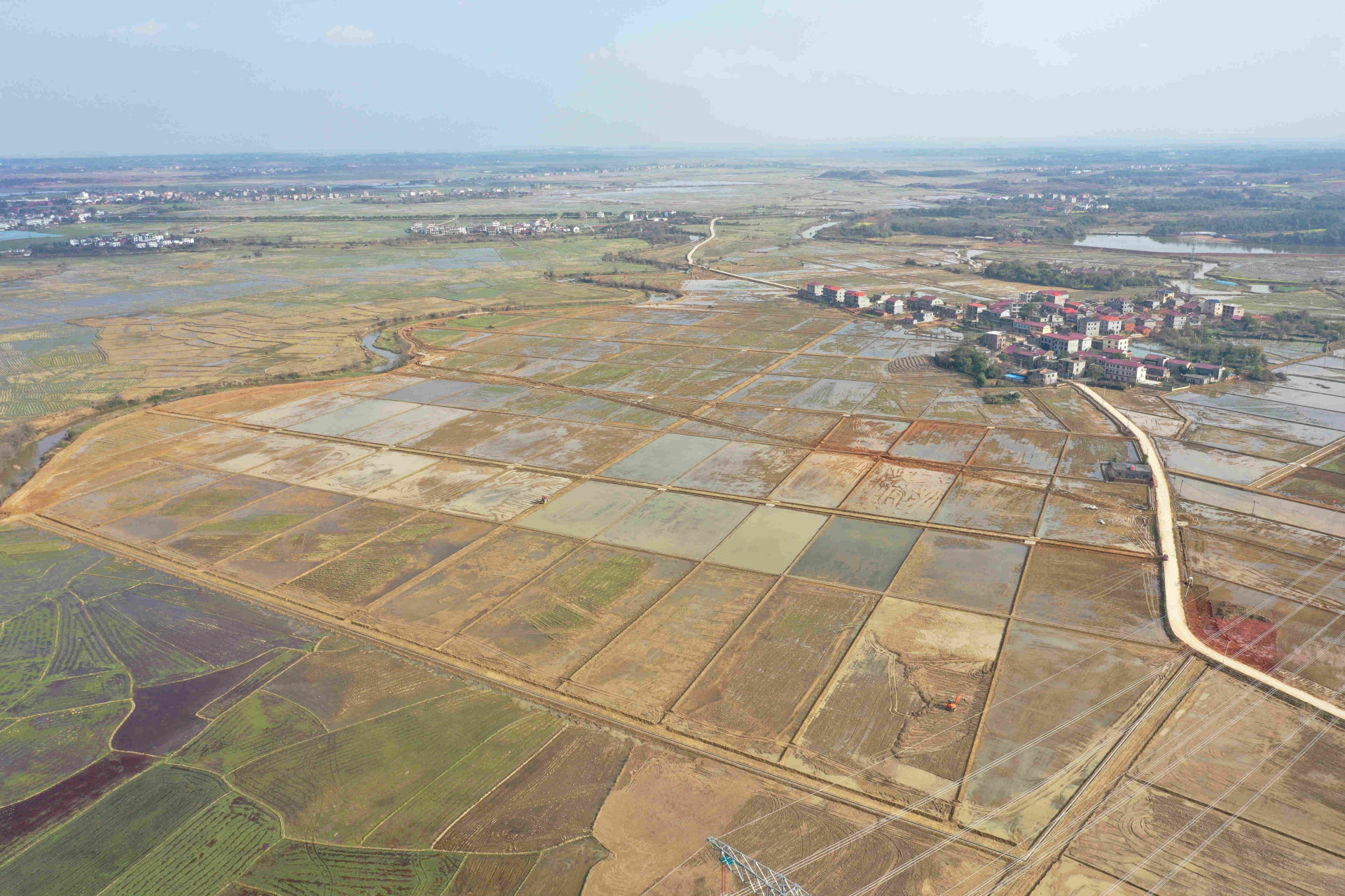 新建区2021年高标农田项目（松湖竹洲村）