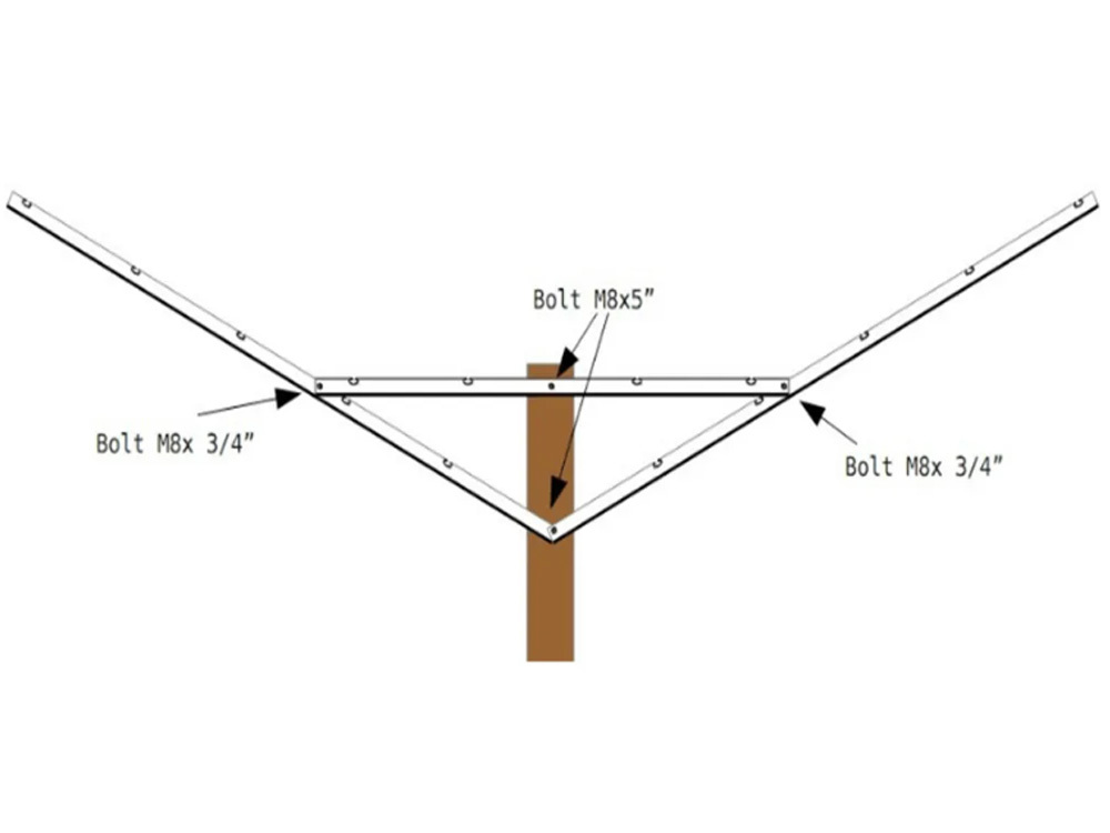 Open Gable Trellis System