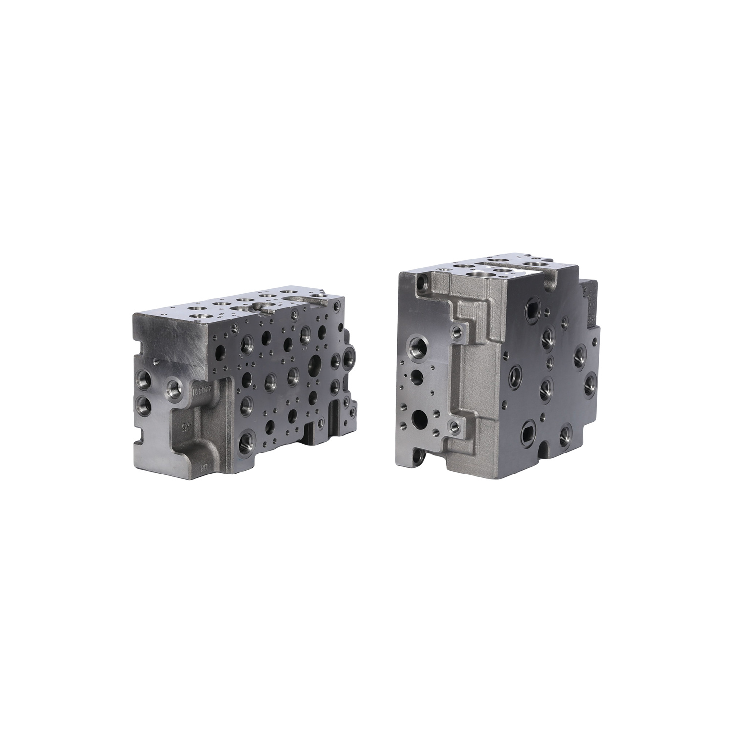 Cast casing housing cover for hydraulic pump motors drives