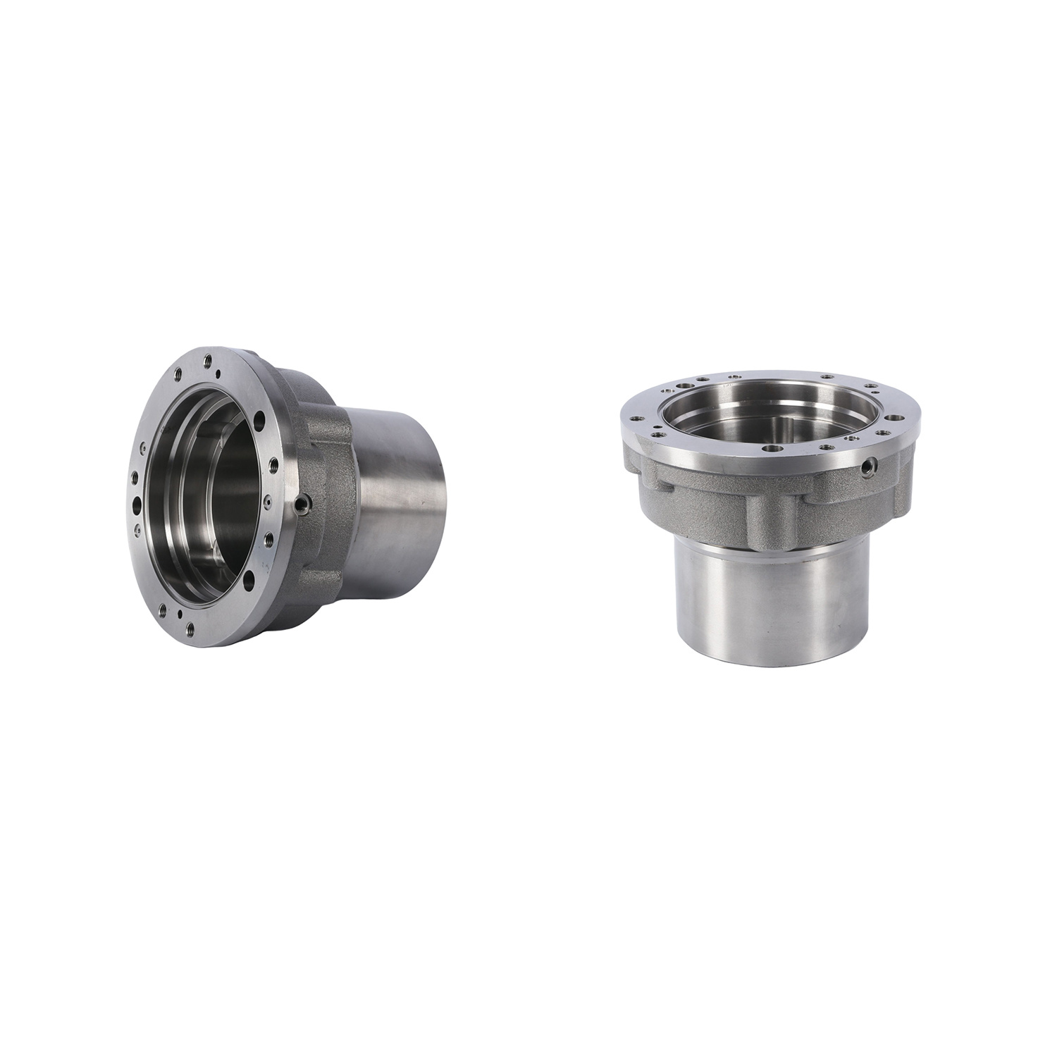 Cast casing housing cover for hydraulic pump motors drives