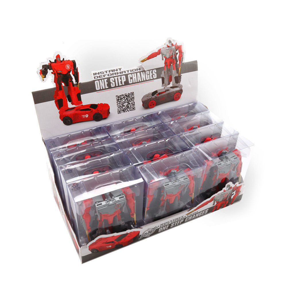 Deformation car toys