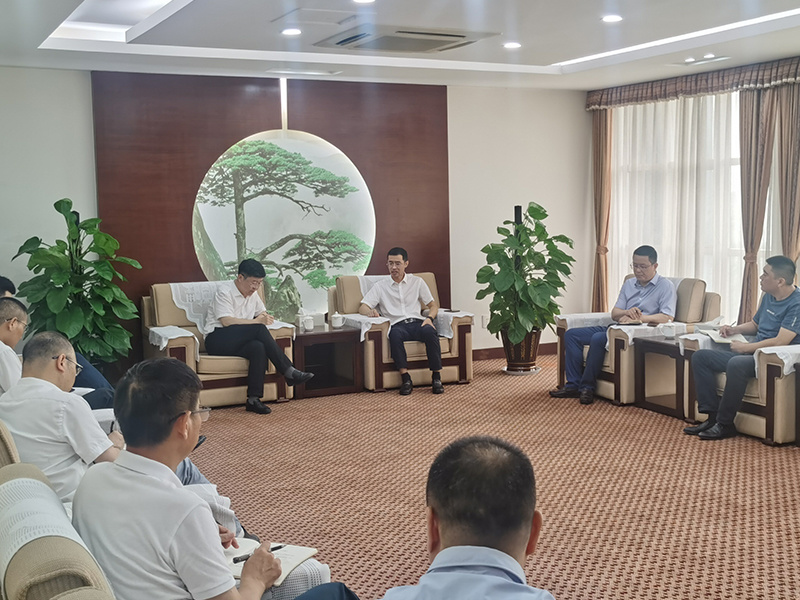 徐进副区长来司调研究 徐进副区长来司调研究