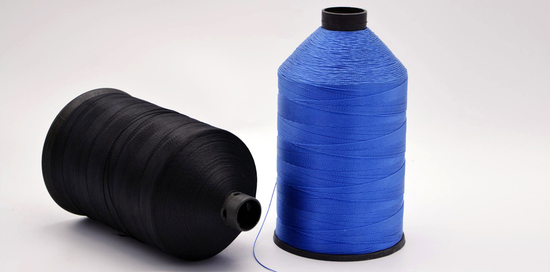 Polyester high tenacity filament thread