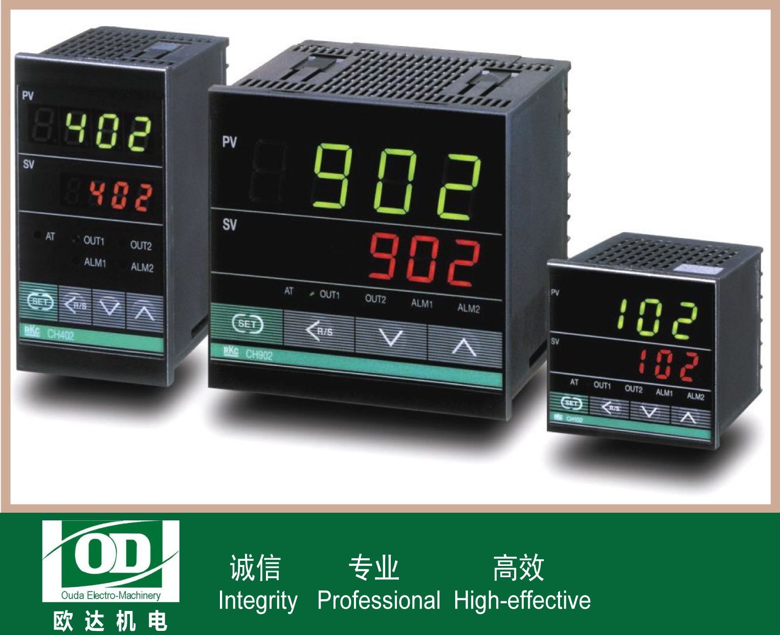 RKC temperature control meters and sensors from Nippon Chemielower