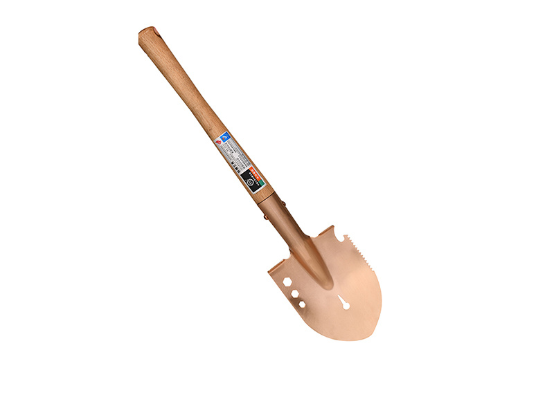 2038-Shovel, Military portable, short wooden handle