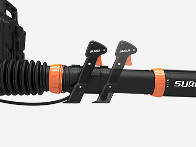 Comfortable throttle hande assy which can adjust the angle and position rapidly Comfortable throttle hande assy which can adjust the angle and position rapidly