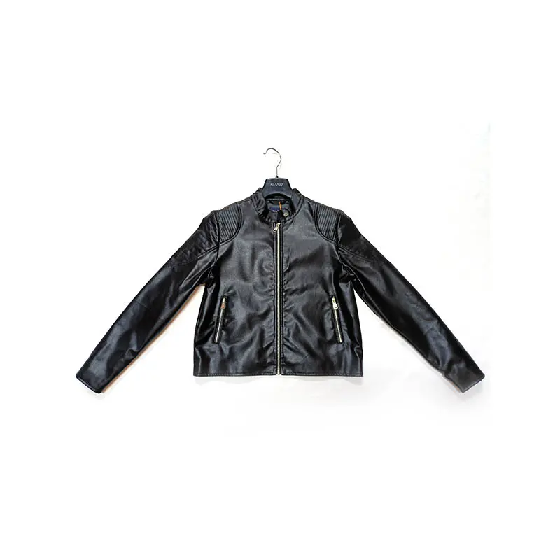Girl's pu jacket