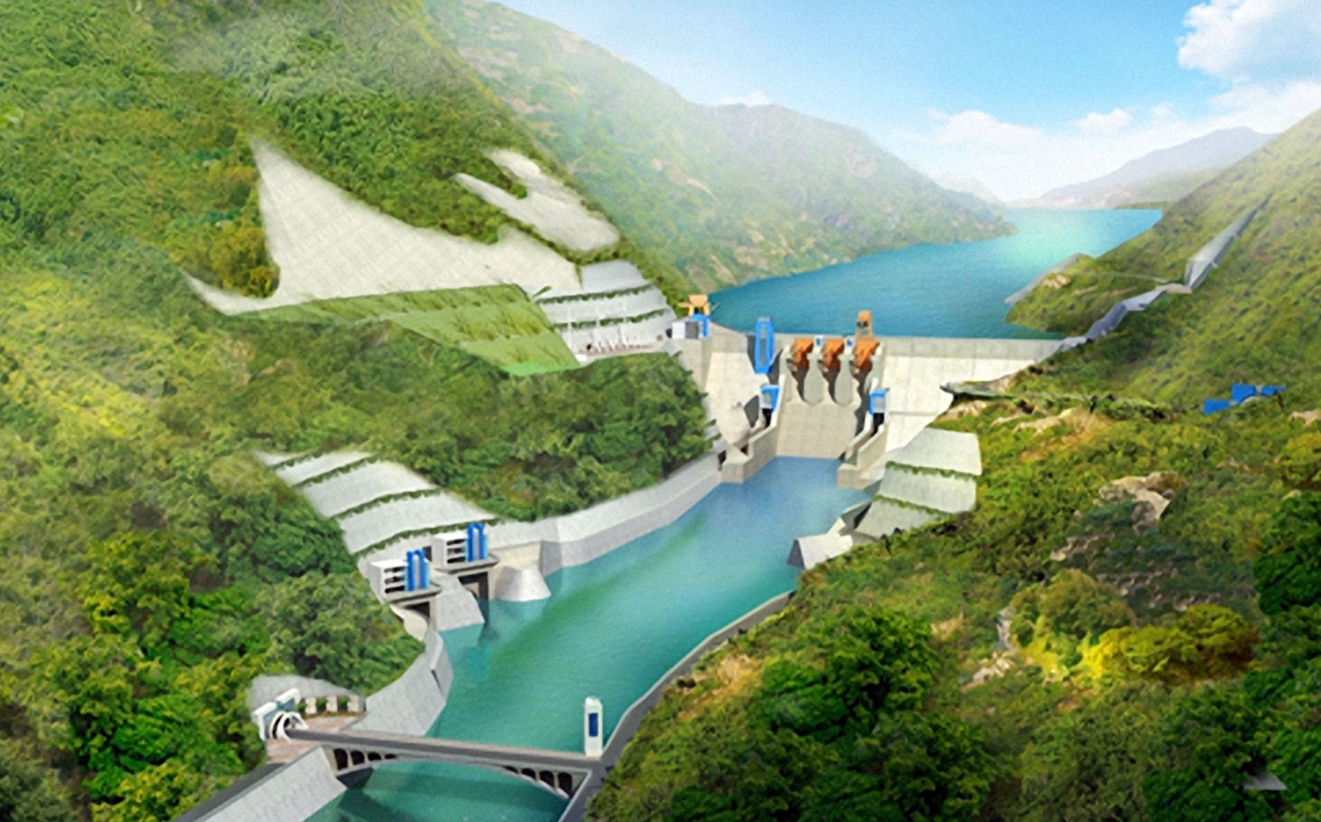 Wunonglong Hydroelectric Power Station