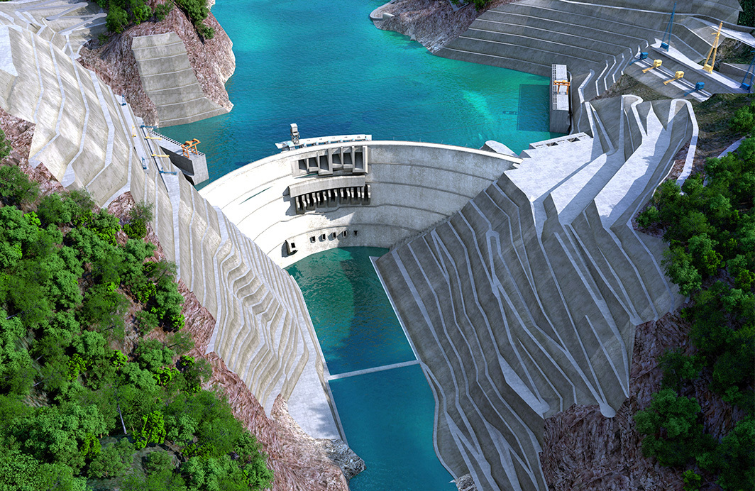 Baihetan Hydroelectric Power Station