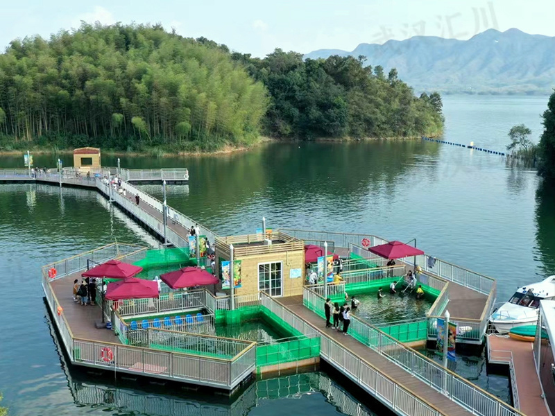 陸水湖浮橋