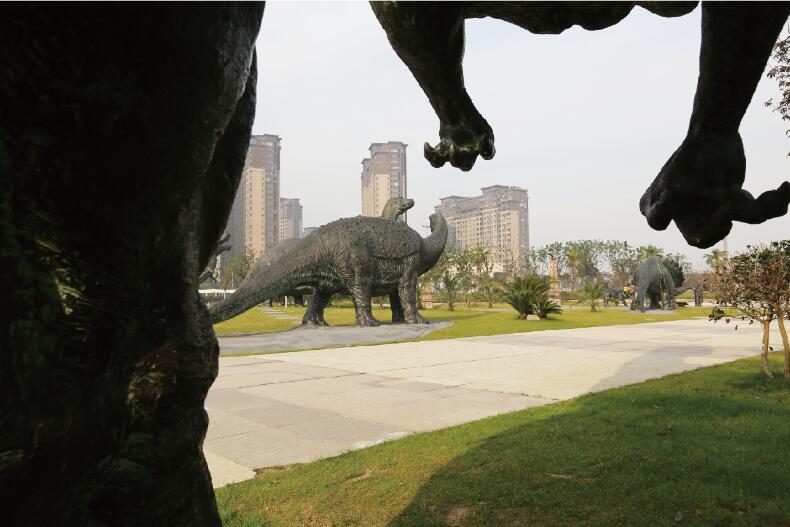 Changzhou Dinosaur Park FRP Sculpture Project