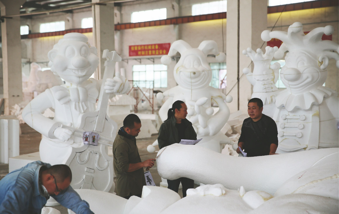 Zhuhai Chimelong FRP Sculpture Project