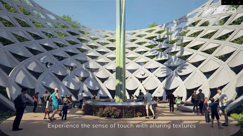 Sentosa Fisher Touch Theme Component Project in Singapore