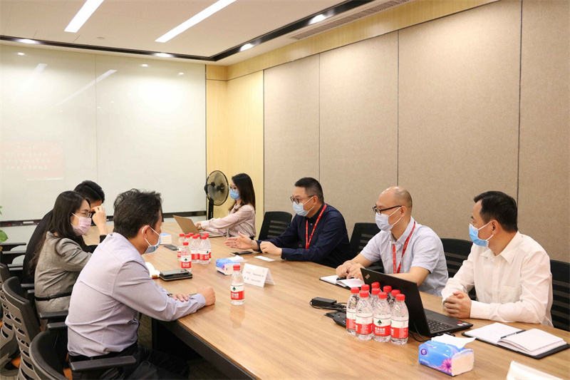 Warmly welcome the leaders of Shenzhen Futian District Financial Work Bureau and Shenzhen Financial Technology Association to visit our company for investigation and investigation