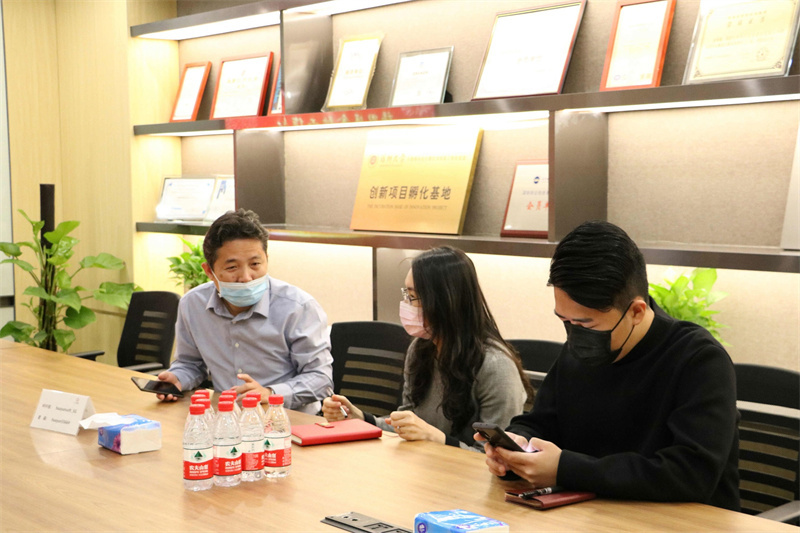 Warmly welcome the leaders of Shenzhen Futian District Financial Work Bureau and Shenzhen Financial Technology Association to visit our company for investigation and investigation