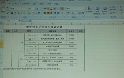 南通世安保安服务有限公司成功举办2016年第三期骨干培训