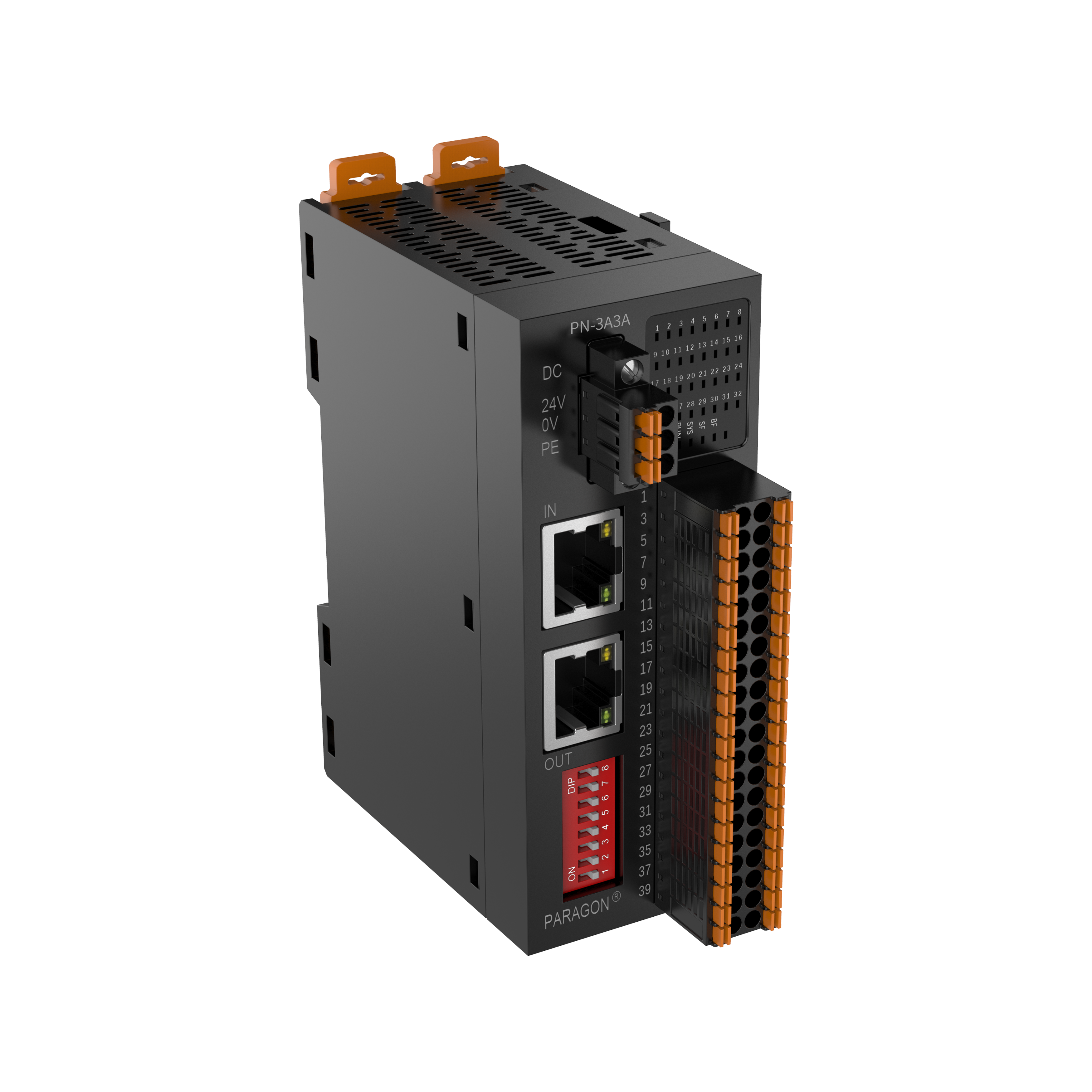 PN-3A3A 8 通道模拟量量输入输出一体式 I/O( 电流型) PN-3A3A 8 通道模拟量量输入输出一体式 I/O( 电流型)