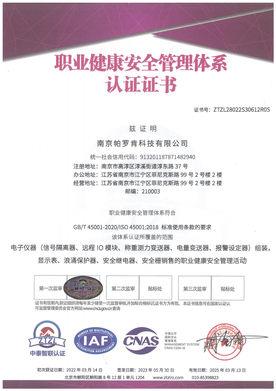 ISO45001 ISO45001
