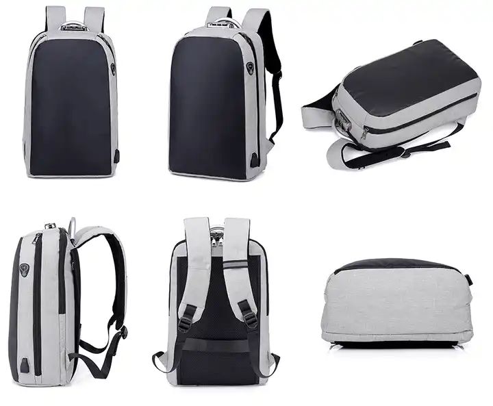 ES2331Large capacity waterproof outdoor travel bag Anti-theft password lock laptop college school bag