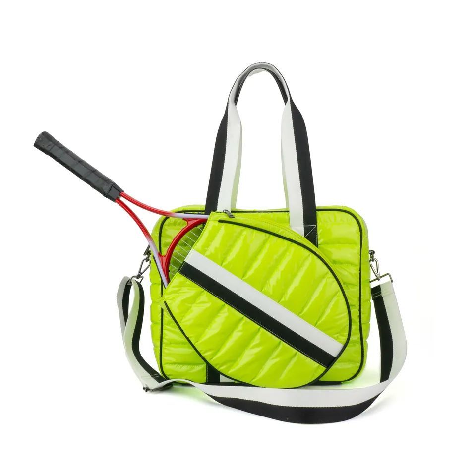 ES2340Wholesale Handbags Women's Puffer Nylon Bag Waterproof Pack Outdoor Tote Bag Sport Pickleball Tennis Fashion Tote Bags Supplier