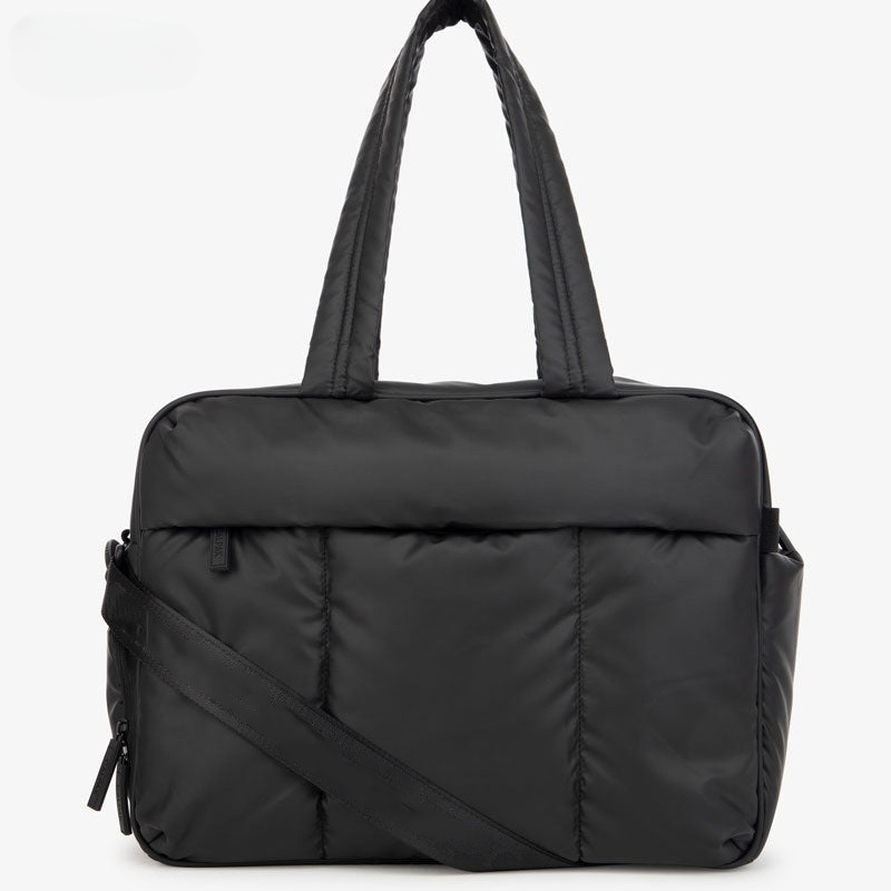 ES2301Gym Bag for Men Women, Small Fitness Workout Sports Bag with Wet Pocket & Shoes Compartment, Water Resistant Overnight Weekender Duffel Bag