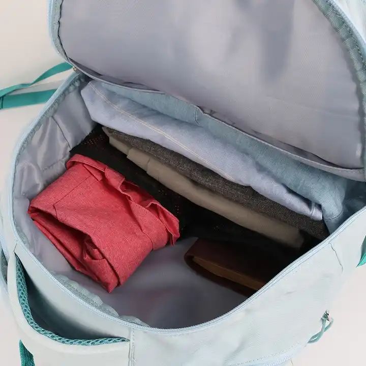 ES2344Custom Waterproof Lightweight RPET Travel Camping outdoor Casual Sports Backpacks Bag