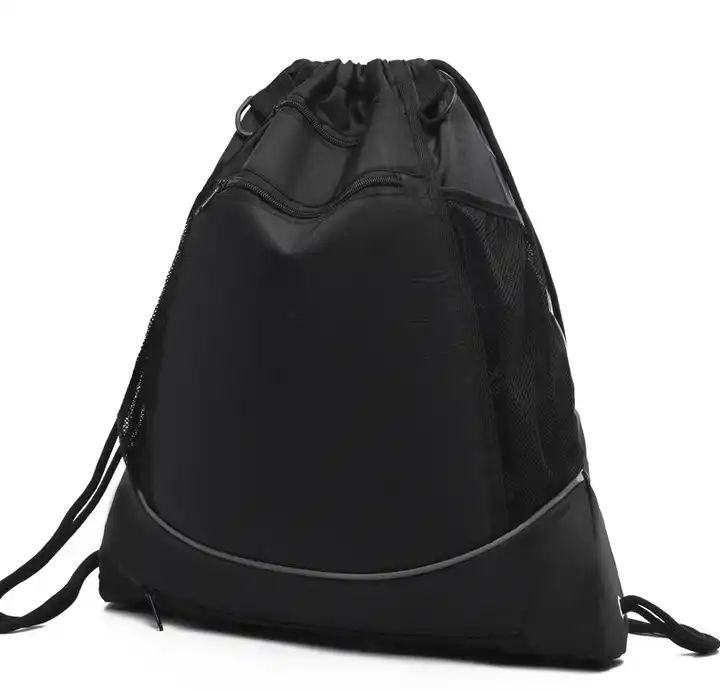 ES2338Travel sport gym sack waterproof drawstring basketball backpack custom gym sports bag drawstring backpack string bags