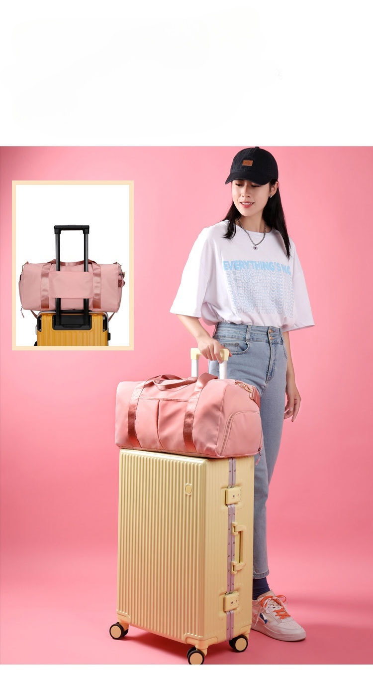 ES2306Travel bag dry-wet split exercise yoga bag 2023 fitness bag large volume short trip training LOGO wholesale