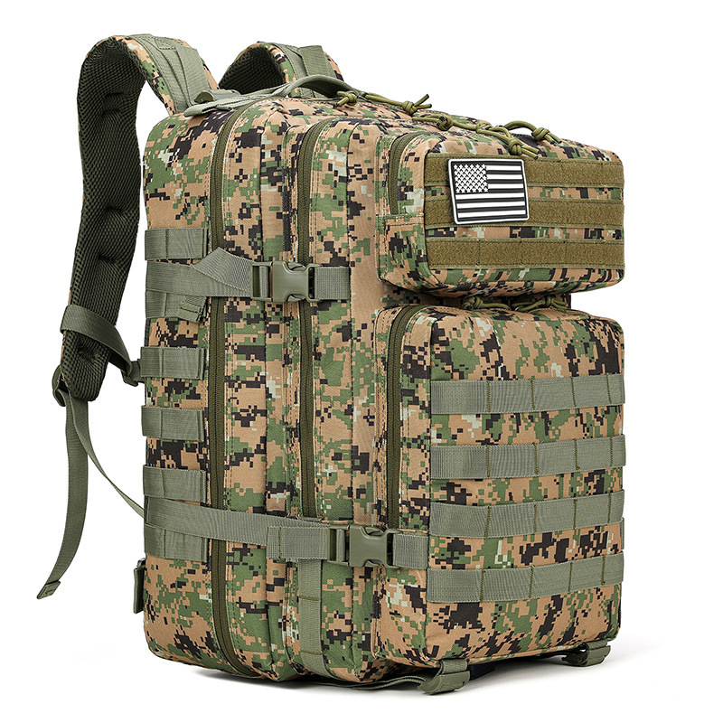 ES2316Backpack Outdoor Sports Campaign Campaign Mountaineering Hydsene Macration Large -capacity Cycling Tactical Packpareer Bare Back Backpack Manufacturers Wholesale