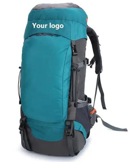 ES2326Large Capacity Hiking Backpack Hiking Bag Sports Bag 65 L Candy Waterproof Polyester Fashion Unisex Outdoor Travel Bag