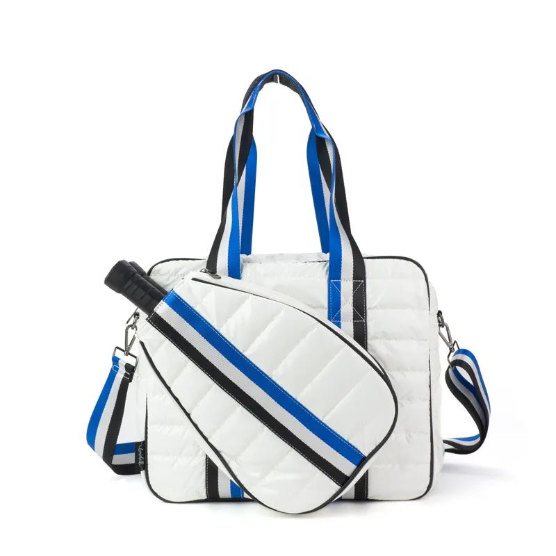 ES2340Wholesale Handbags Women's Puffer Nylon Bag Waterproof Pack Outdoor Tote Bag Sport Pickleball Tennis Fashion Tote Bags Supplier