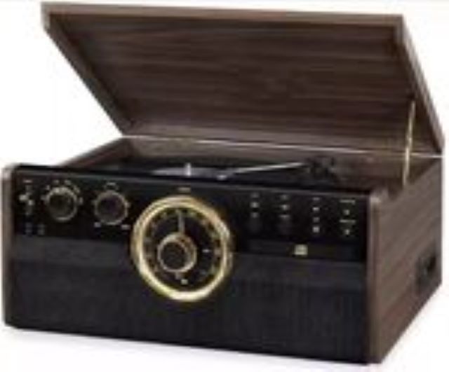 多功能黑胶复古电唱机蓝牙CD磁带留声机