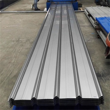 Galvanized roof