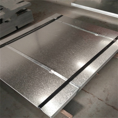 Galvanized metal sheet