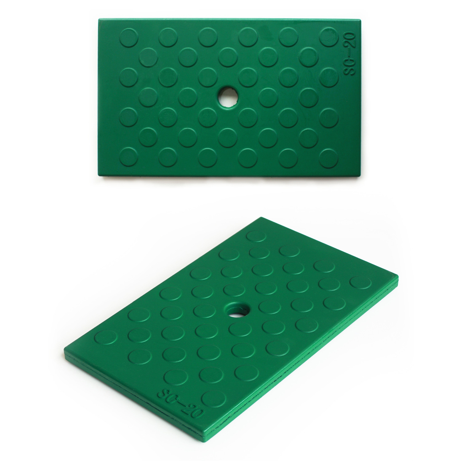 Prefabricated rubber trench cover