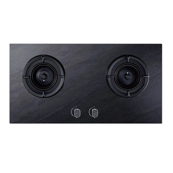 Cooktop glass panel