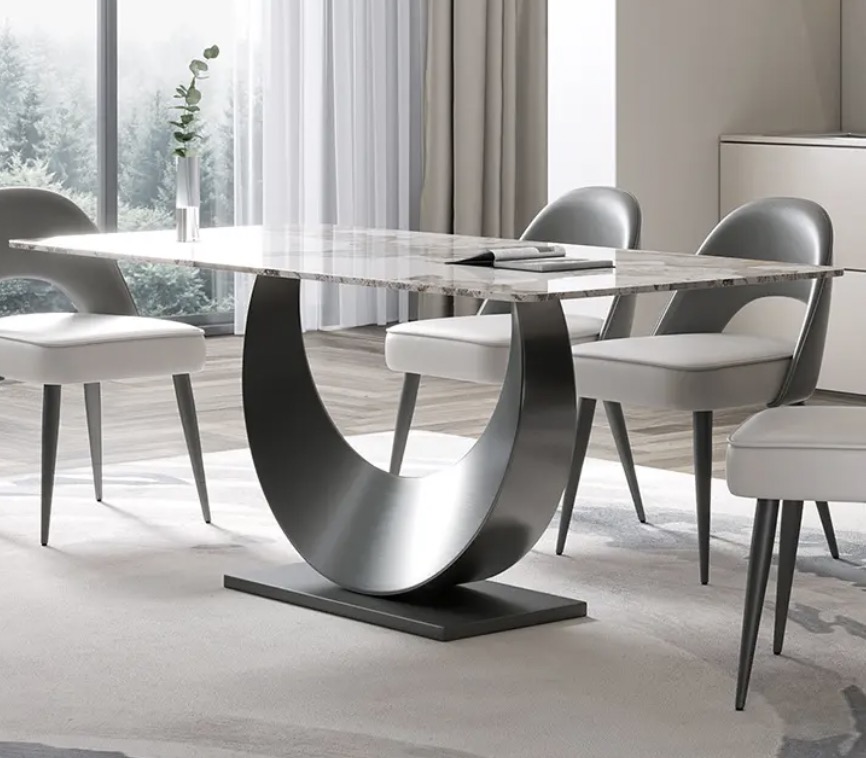 sintered stone dining table
