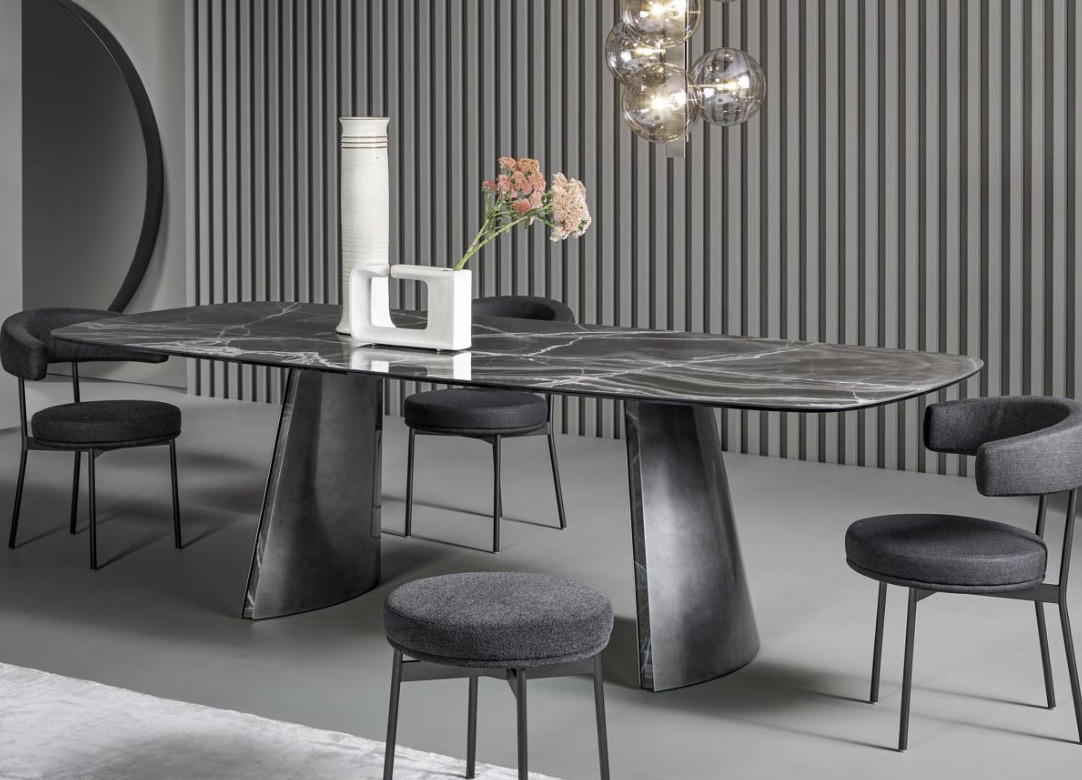 sintered stone dining table