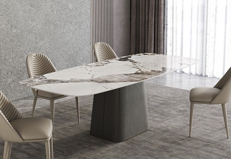 sintered stone dining table