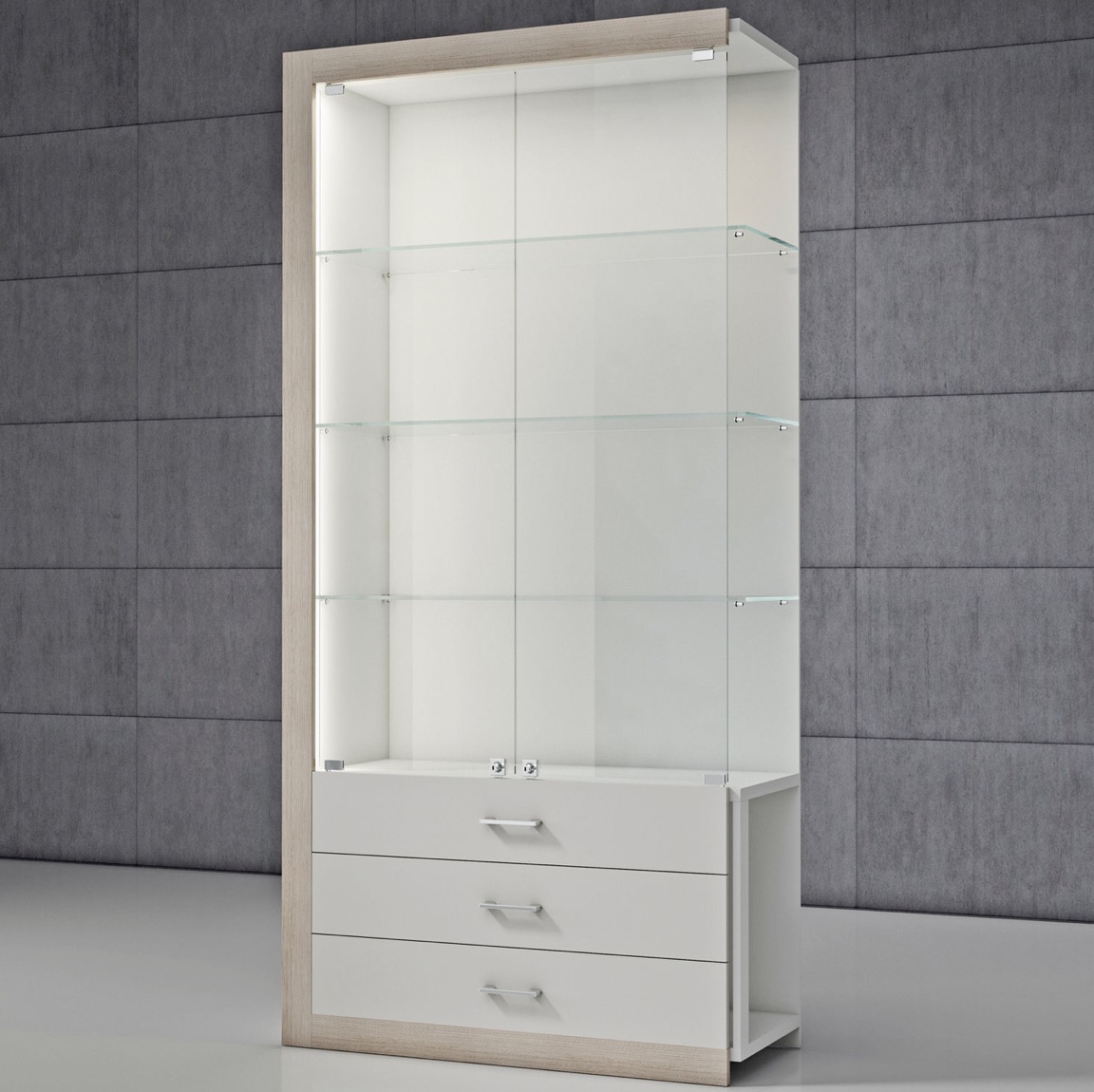 Cabinet glass
