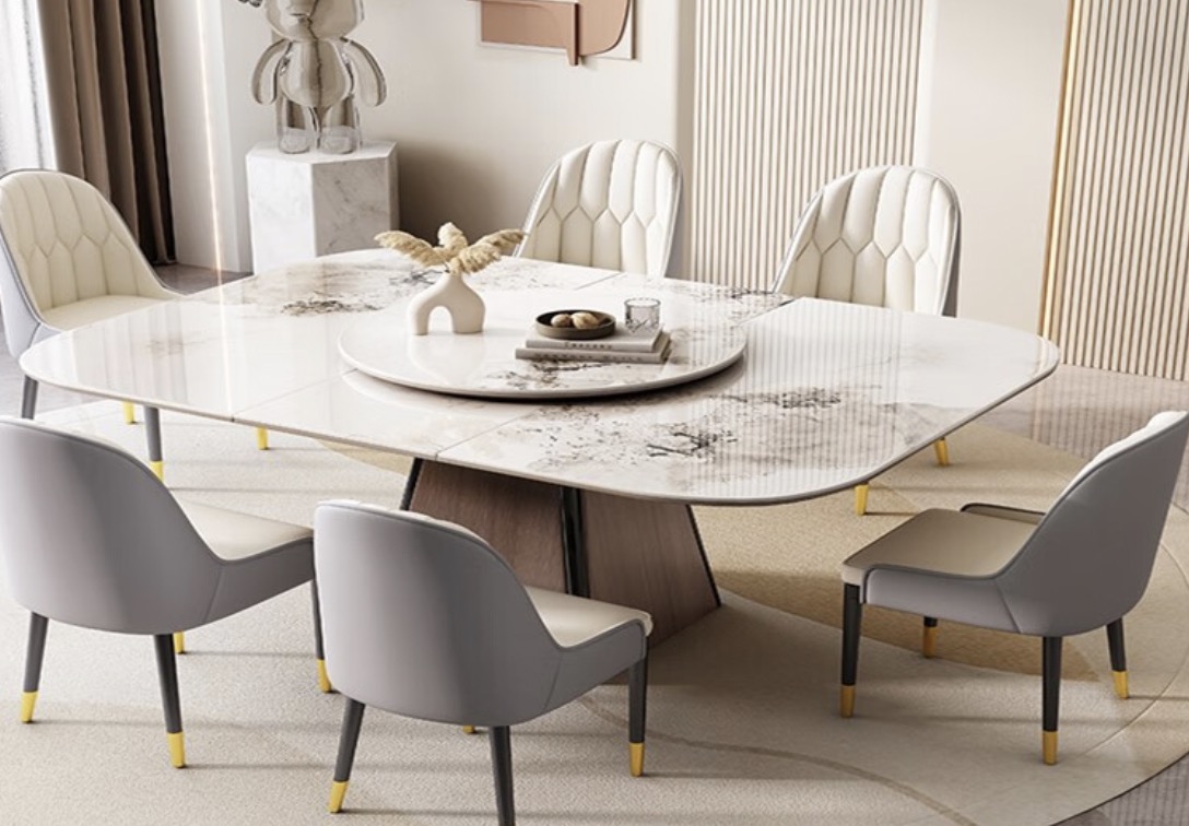 sintered stone dining table