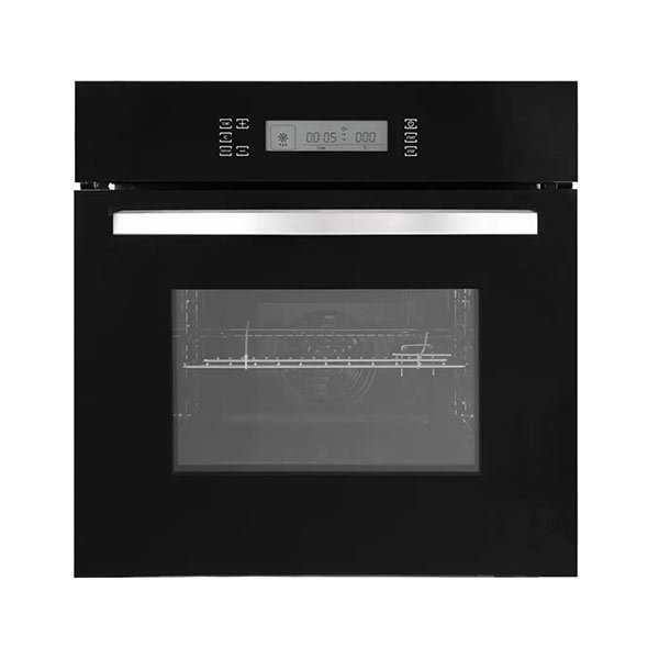 Oven glass door panel