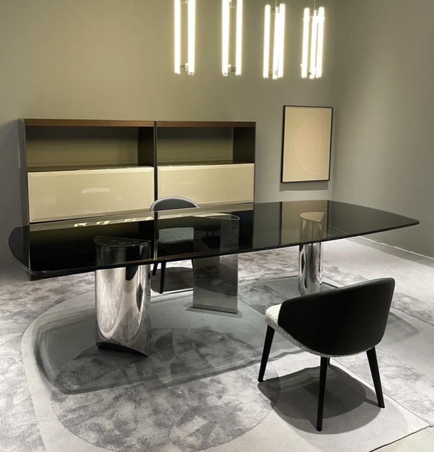 Glass table tops
