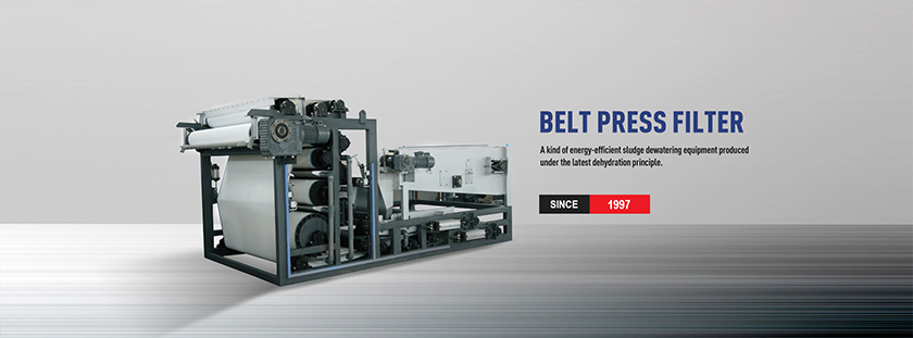 Belt press filter