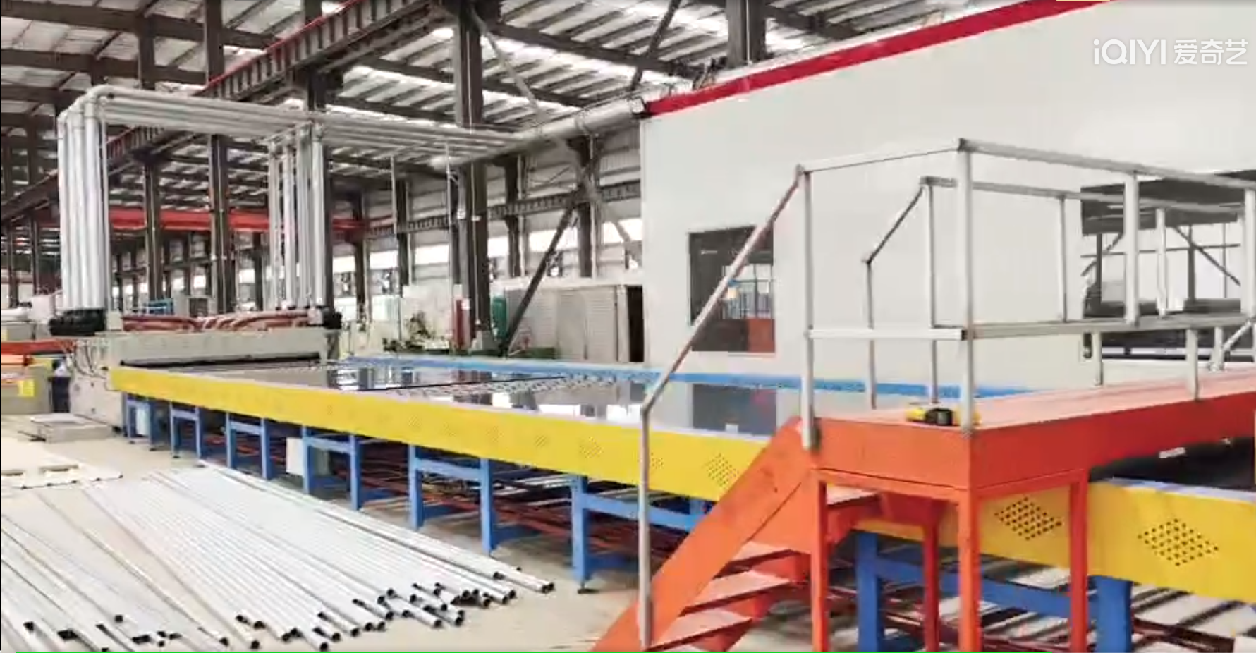 Ultra-thin aluminum mirror coating production line