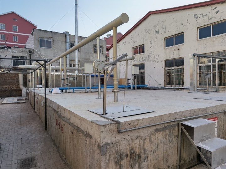 Sewage treatment station upgrade